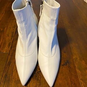 Zara leather boots